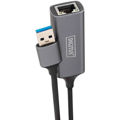 Digitus USB 3.0 > RJ45 (ST-BU) Adapter Schwarz