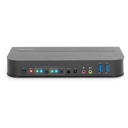 Digitus DS-12850 KVM-Switch 2-Port 4K/60Hz 2x DP > 1x DP/HDMI