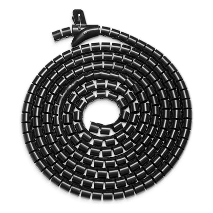 Kabelschlauch schwarz 5m