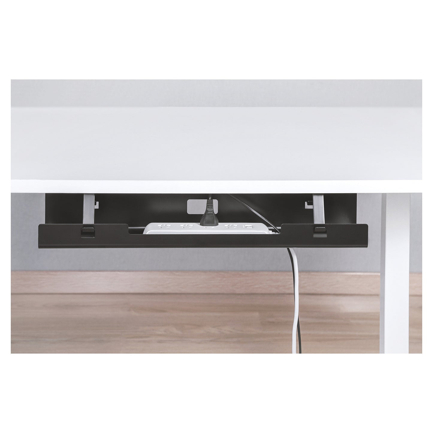 Kabelmanagement Kanal DIGITUS Unter-Tisch schwarz