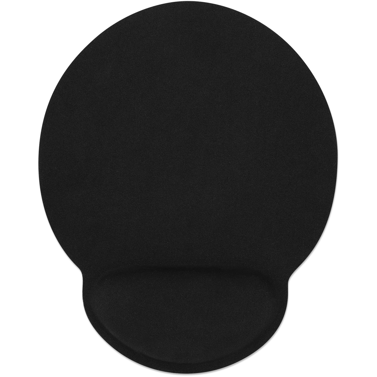 MANHATTAN Mauspad Schaumstoff mit Handballenauflage schwarz retail