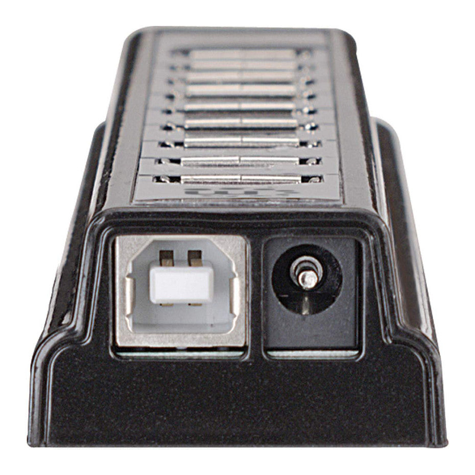 MANHATTAN USB-HUB 10-Port USB 2.0 Desktop Hub schwarz