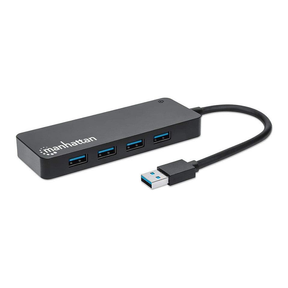 MANHATTAN 4-Port USB 3.2 Gen 1 Hub USB-A St./ 4x A-Buchse