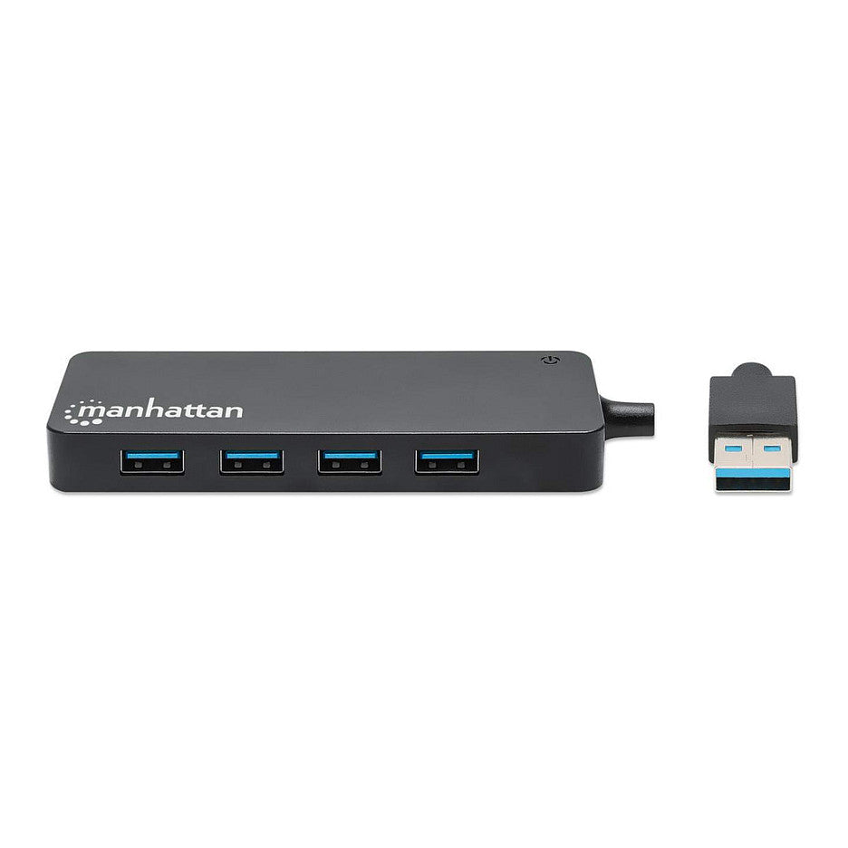 MANHATTAN 4-Port USB 3.2 Gen 1 Hub USB-A St./ 4x A-Buchse