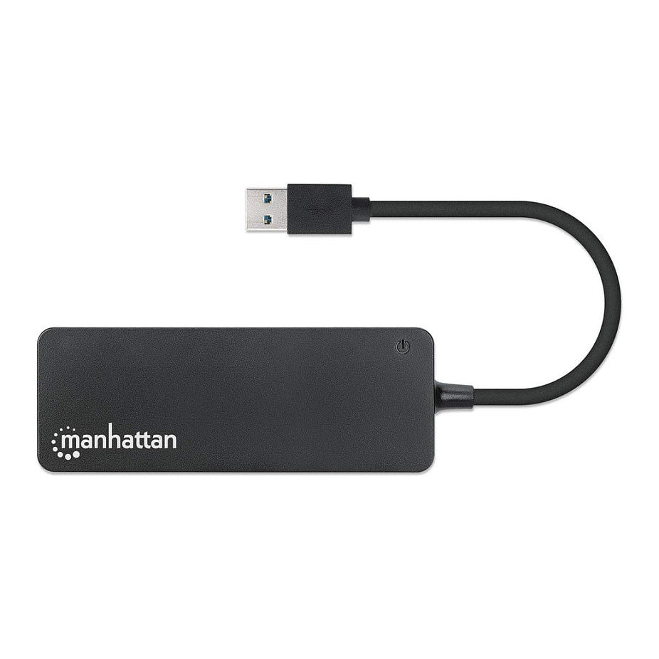 MANHATTAN 4-Port USB 3.2 Gen 1 Hub USB-A St./ 4x A-Buchse