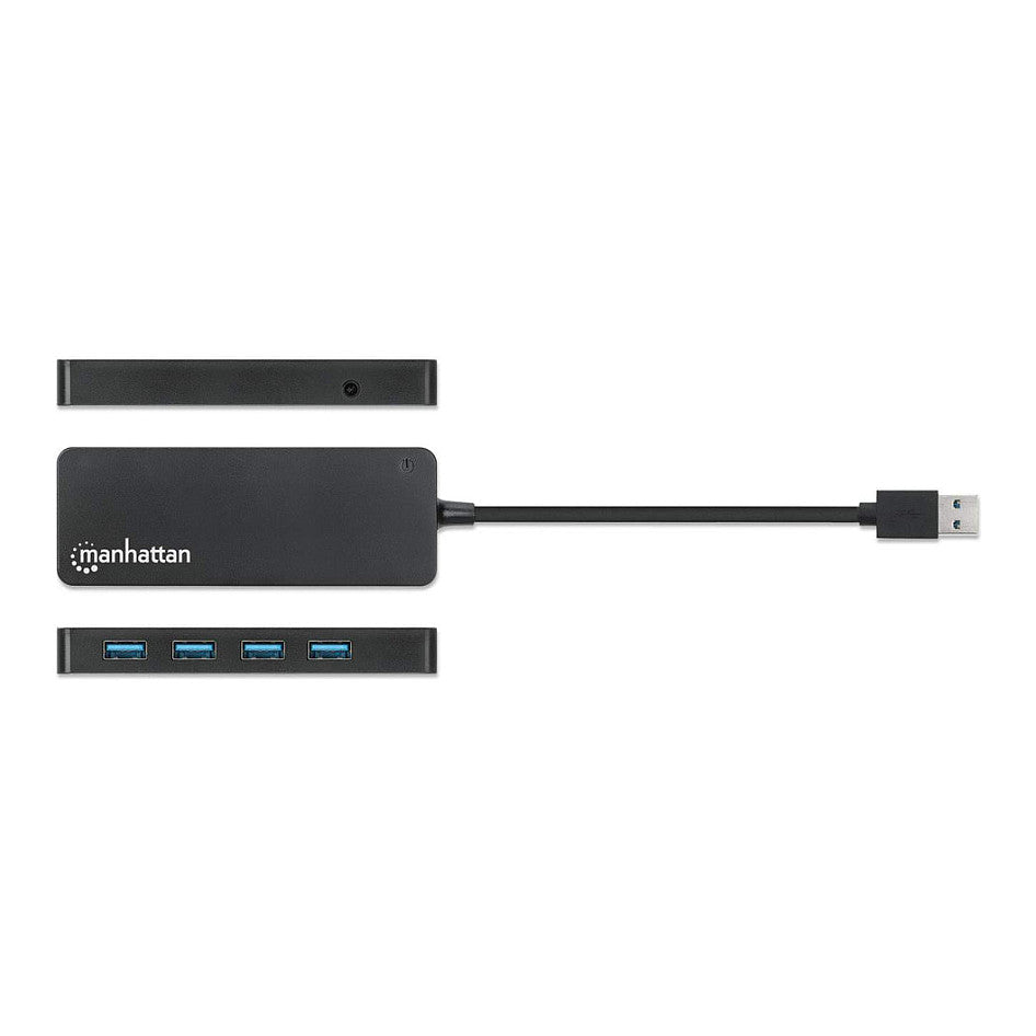 MANHATTAN 4-Port USB 3.2 Gen 1 Hub USB-A St./ 4x A-Buchse