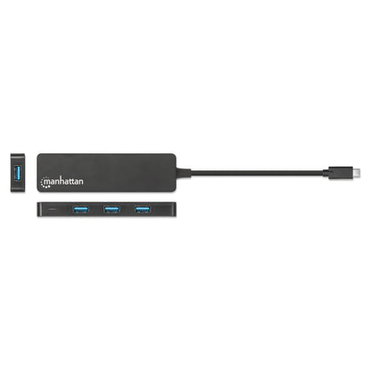MANHATTAN 4-Port USB 3.2 Gen 1 Hub C-Stecker auf 4x A-Buchse