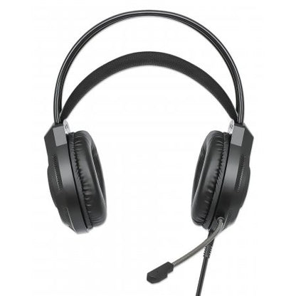MANHATTAN RGB LED Over-Ear USB Gaming-Headset Kabelgebunden