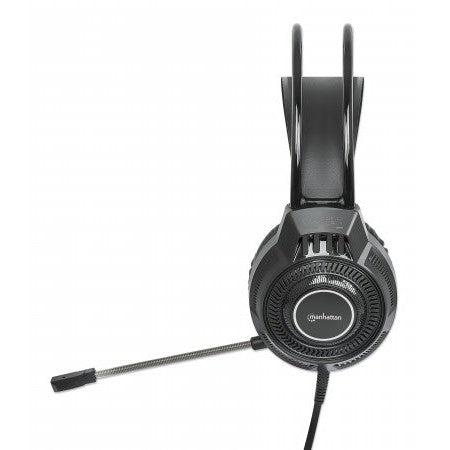 MANHATTAN RGB LED Over-Ear USB Gaming-Headset Kabelgebunden