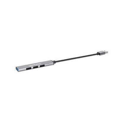 MANHATTAN 4Port USB-A Hub 3x480Mbit/s 1xGbit/s USB-A Stecker