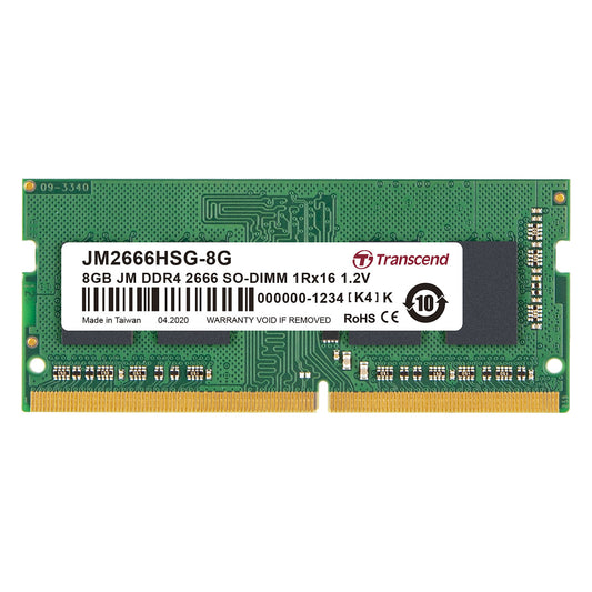 8 GB SO PC 2666 CL19 Transcend JetRam, JM2666HSG-8G