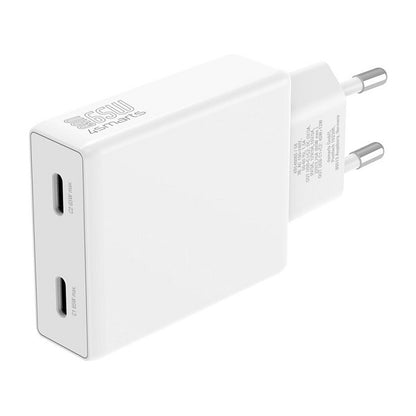 4smarts Netzladegert PDPlug Slim Dual 65W GaN 2C, wei