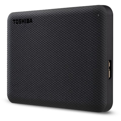 4 TB Toshiba Storage Canvio Advance, Externe Festplatte (schwarz, Micro-USB-B 3.2 Gen 1 (5 Gbit/s))