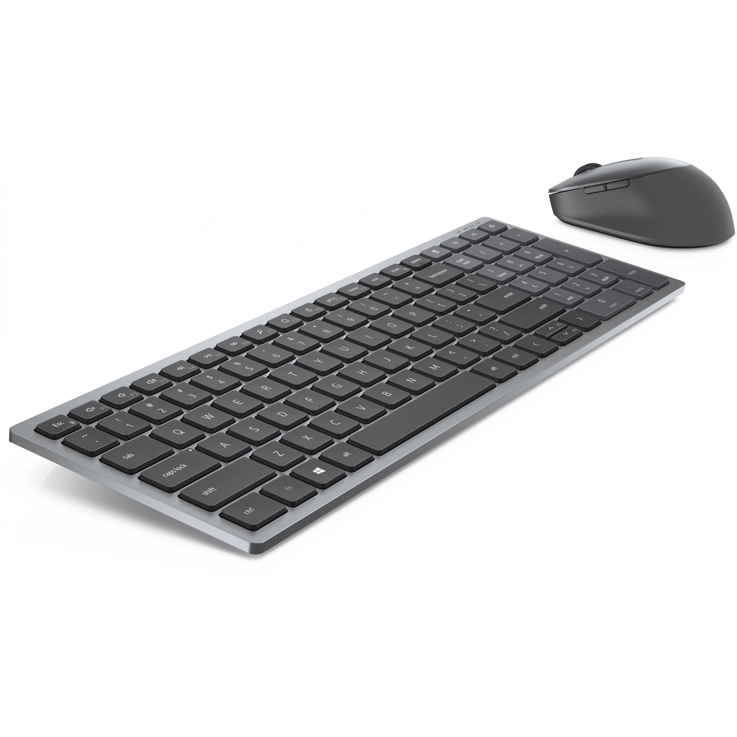 Dell Tastatur+Maus Kabellos 2.4GHz QWERTY Titan Grau