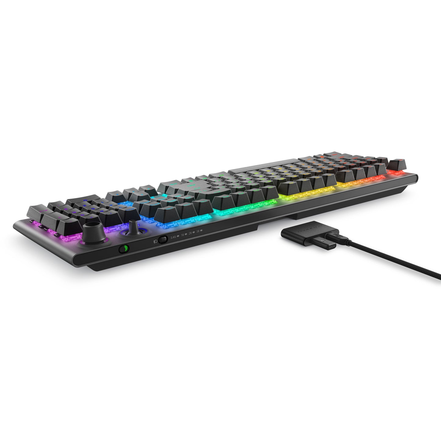 DELL Alienware Tri-Mode Wireless Gaming Keyboard - AW920K Dark Side of the Moon US QWERTY