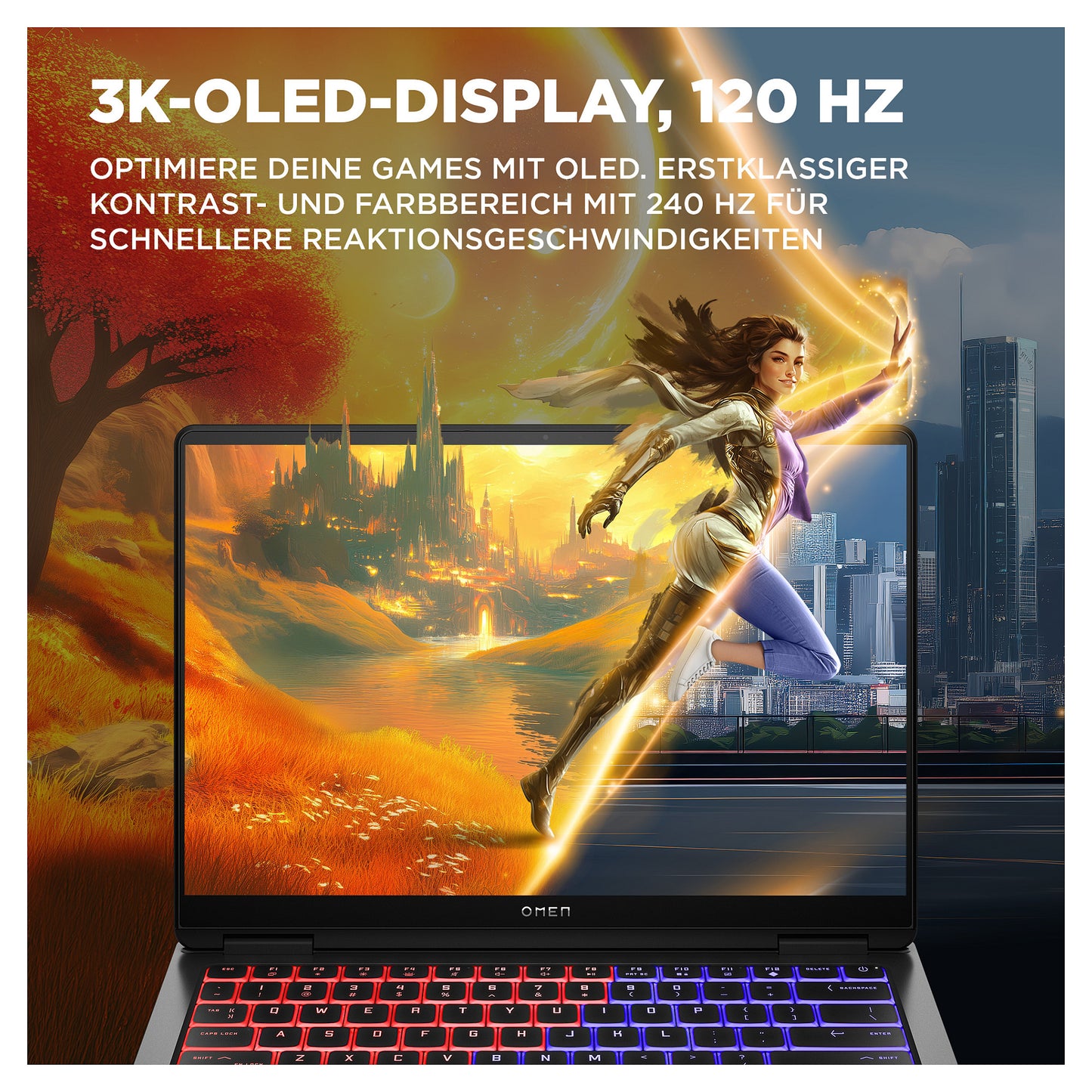 HP OMEN Transcend 14-fb1095ng Gaming Notebook 35.6 cm (14"")
