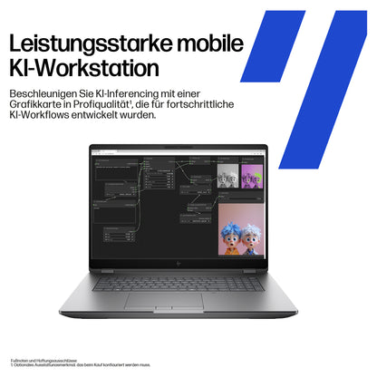HP ZBOOK FURY 18 G1i CU7-265HX/32GB/1TBSSD/RTX PRO 3000 Blackwell/W11 Pro