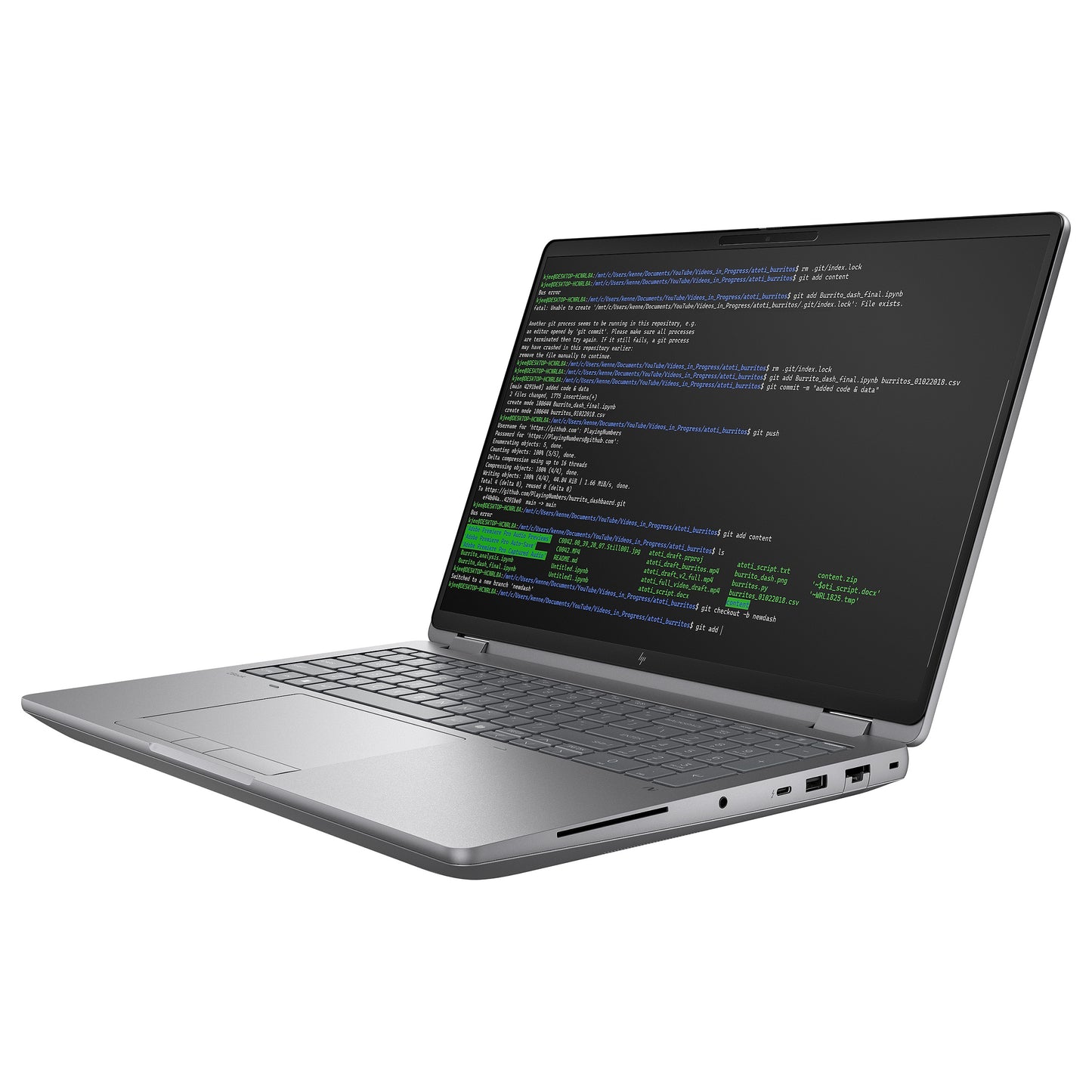 HP ZBOOK FURY 16 G1I U7-255HX