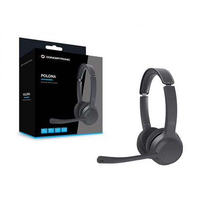 CONCEPTRONIC Headset Wireless BT 5.3 Stereo black