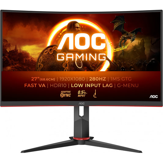 AOC G2 C27G2Z3/BK Full HD Curved Gaming Display 68,6 cm (27"")