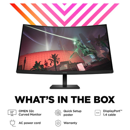 HP OMEN 32c Curved Gaming-Monitor 80cm (31,5 Zoll)