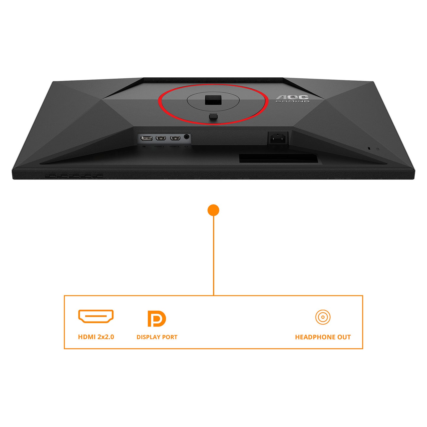 68,6 cm/27" (2560×1440) AOC 27G4ZR 16:9 QHD Fast IPS 1 ms 240 Hz HDMI 2.0 DisplayPort VESA Black