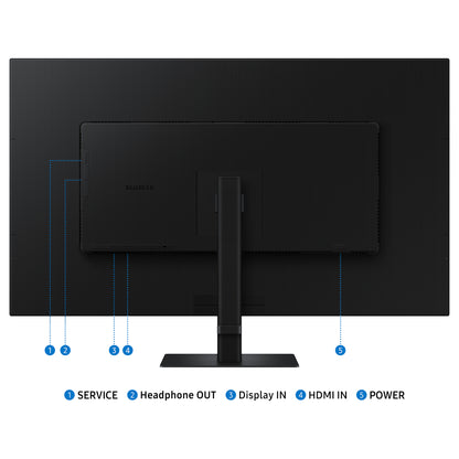 94cm/37" (3840x2160) Samsung ViewFinity S7 16:9 4K VA 5ms 60Hz HDMI DisplayPort VESA HDR Black