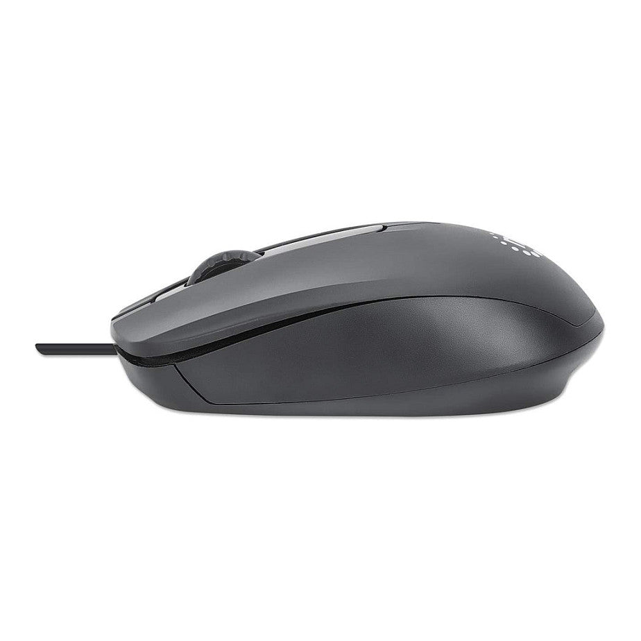 MANHATTAN Comfort II Optische USB-Maus schwarz
