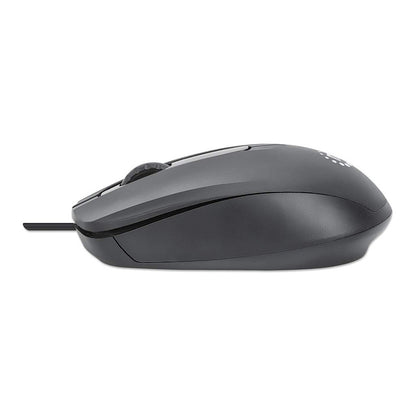 MANHATTAN Comfort II Optische USB-Maus schwarz
