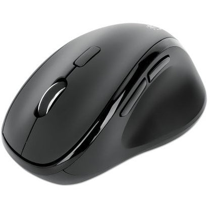 MANHATTAN Ergonomische Funkmaus USB-A/C 6 Tasten + Mausrad