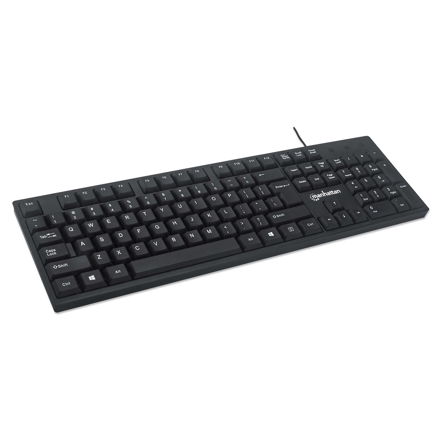 MANHATTAN USB-Tastatur black