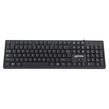 MANHATTAN USB-Tastatur black