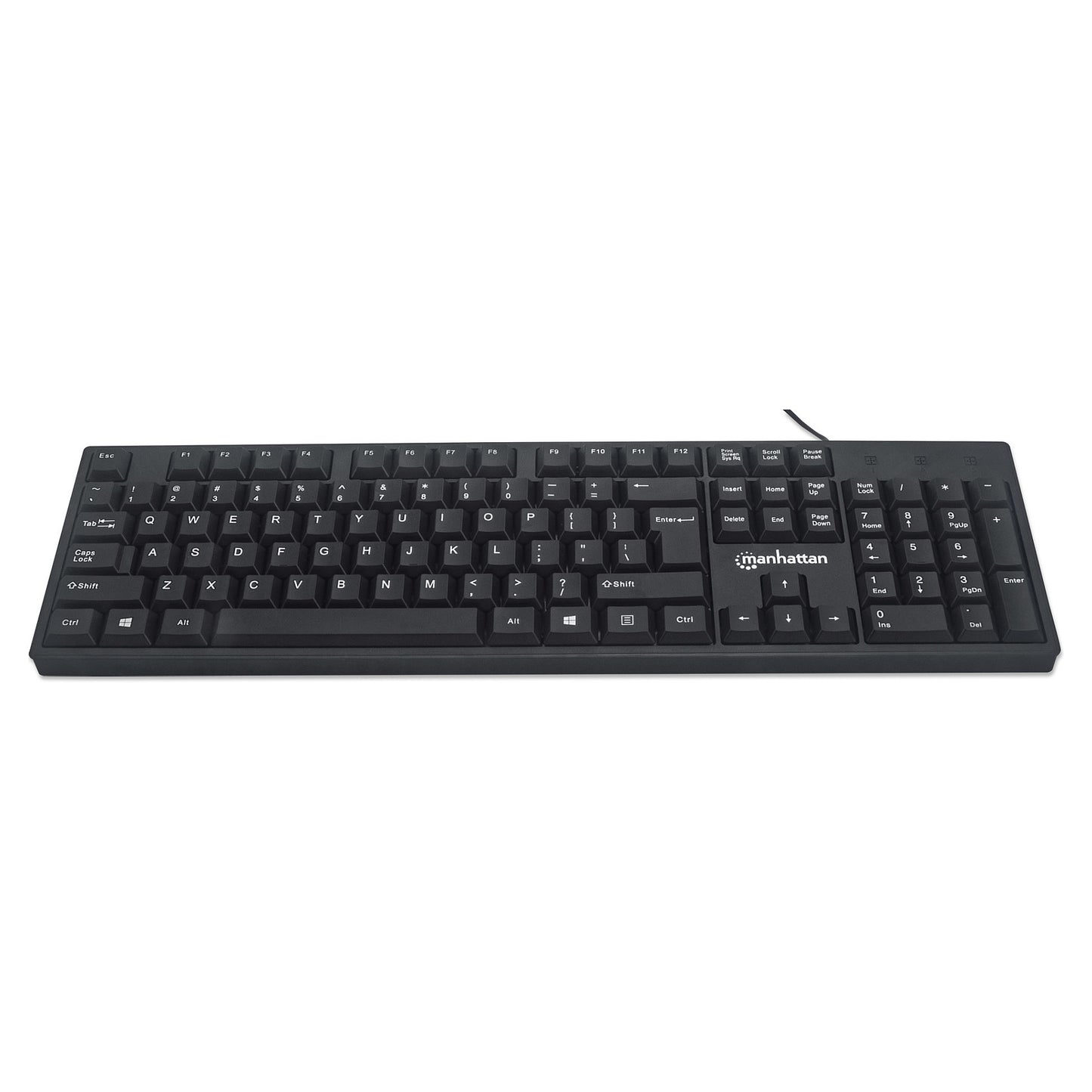 MANHATTAN USB-Tastatur black