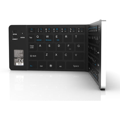INCA Tastatur + Maus IBK-579BT BT 3.0 Mini-Größe, faltbar, 5-10m silver