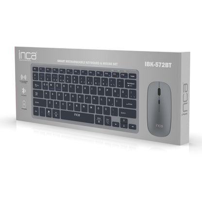 INCA Tastatur + Maus IBK-572BT BT 3.0/5.0, Smart, 40Tage, 5-10m black