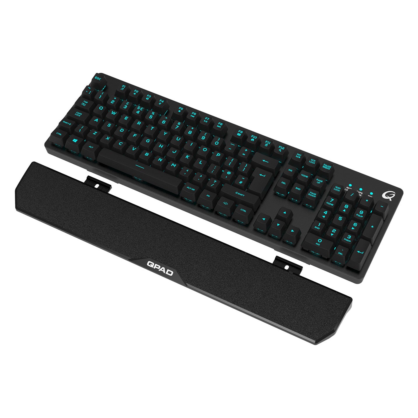 QPAD Gaming Tastatur Pro MK40 black QWERTY