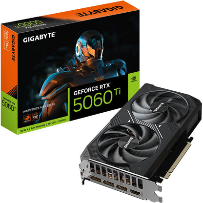 RTX 5060 TI 8GB Gigabyte Windforce Max OC GDDR7