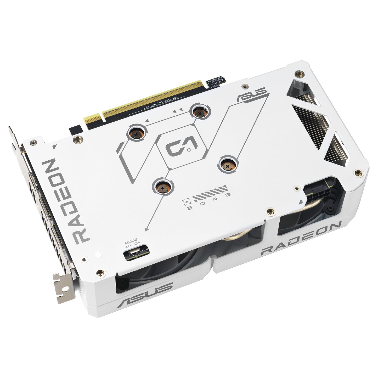 RX 9060 XT 16GB Asus DUAL GDDR6 white