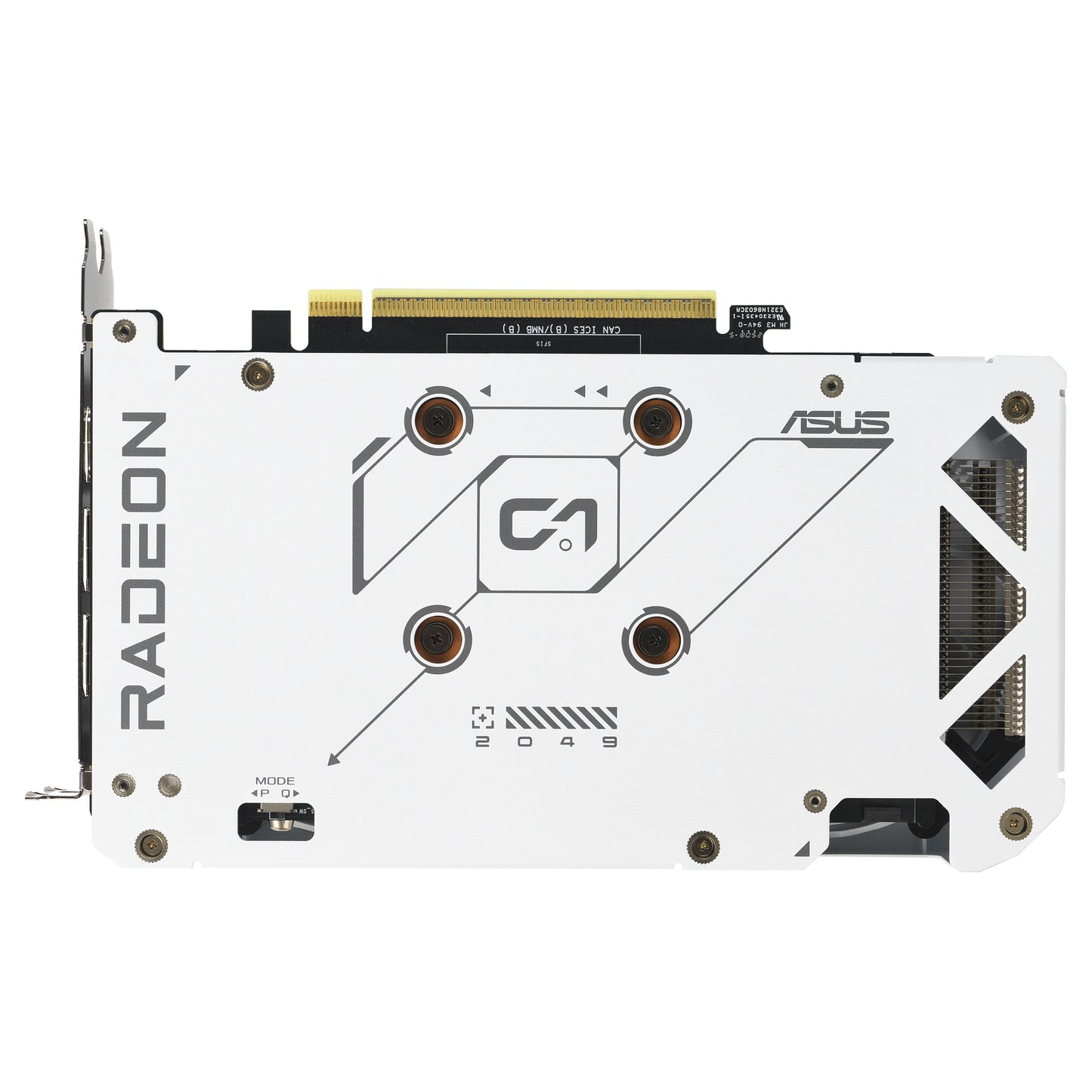RX 9060 XT 16GB Asus DUAL GDDR6 white