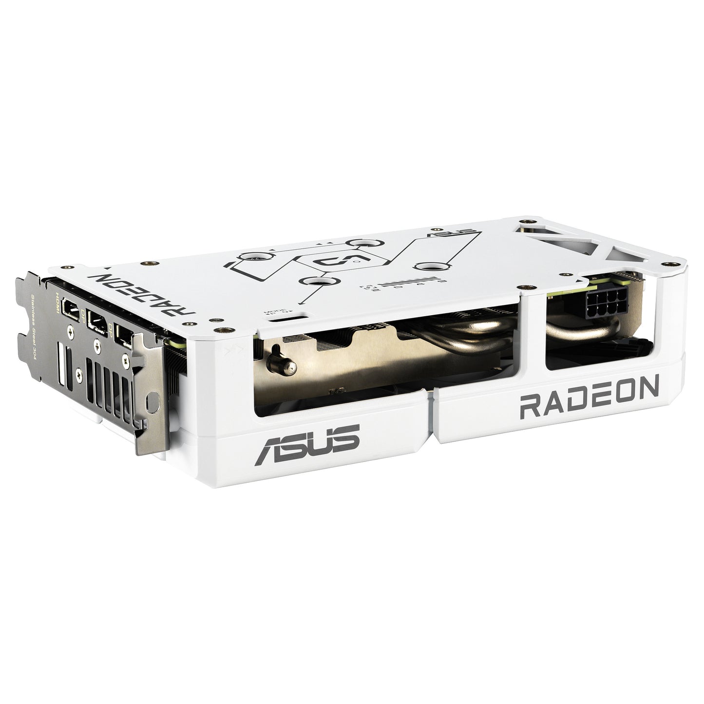 RX 9060 XT 16GB Asus DUAL GDDR6 white