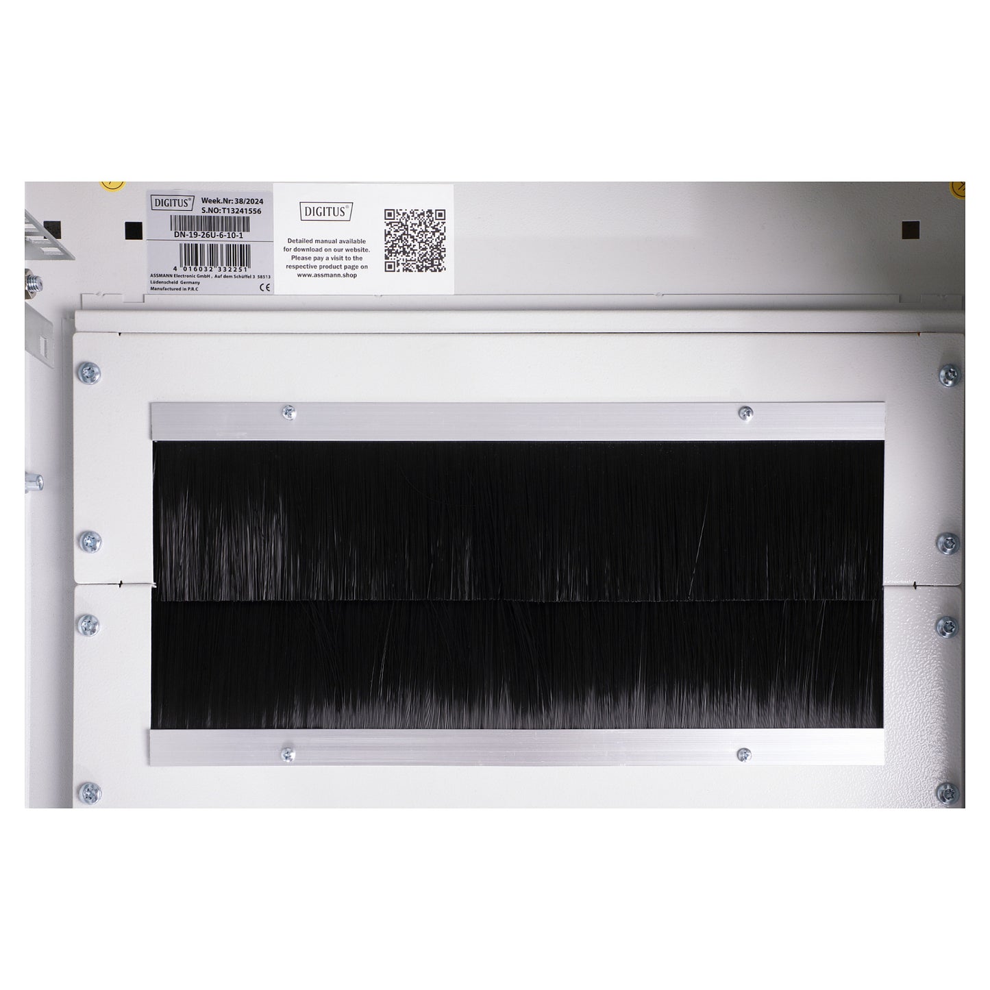 DIGITUS Netzwerkschrank Unique 26HE 1342x600x1000mm grau (Speditionsversand)