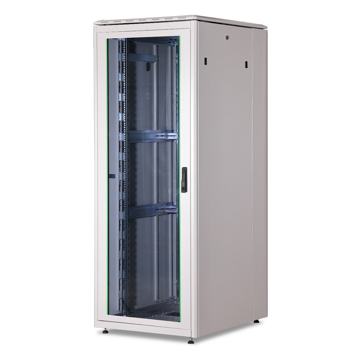 DIGITUS Netzwerkschrank Unique 42HE 2053x800x1000mm grau (Speditionsversand)