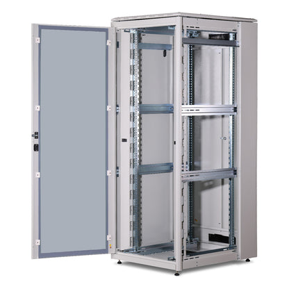 DIGITUS Netzwerkschrank Unique 42HE 2053x800x1000mm grau (Speditionsversand)