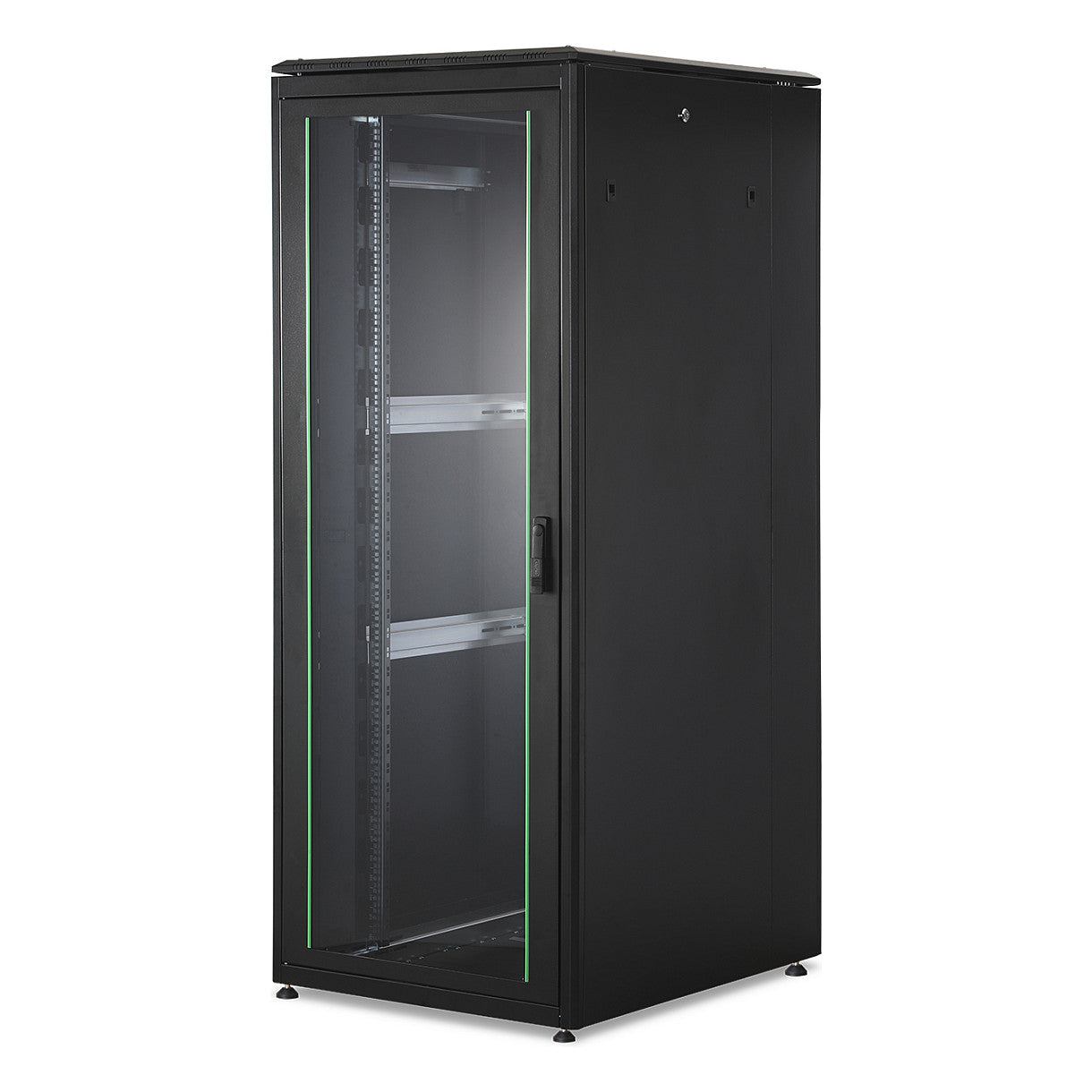 DIGITUS Netzwerkschrank Unique 42HE 2053x800x1000mm schwarz (Speditionsversand)