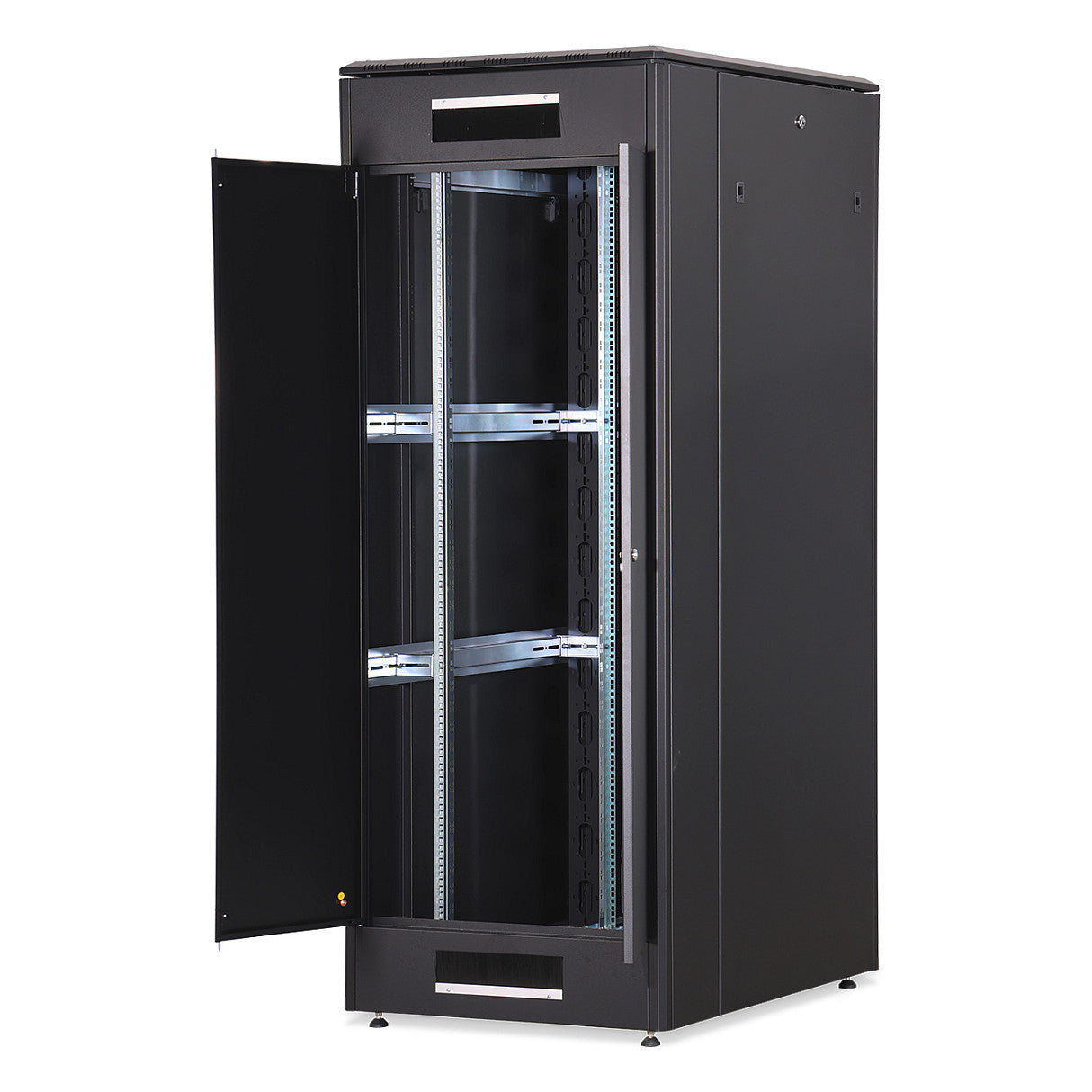 DIGITUS Netzwerkschrank Unique 42HE 2053x800x1000mm schwarz (Speditionsversand)