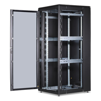 DIGITUS Netzwerkschrank Unique 42HE 2053x800x1000mm schwarz (Speditionsversand)