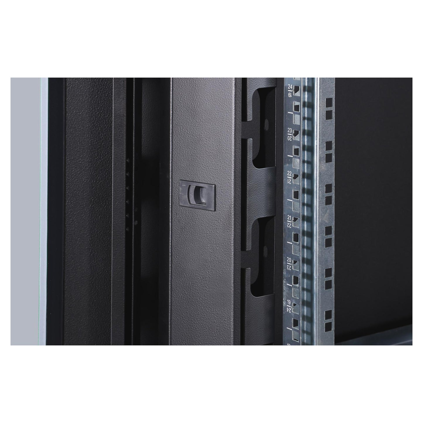 DIGITUS Netzwerkschrank Unique 42HE 2053x800x1000mm schwarz (Speditionsversand)