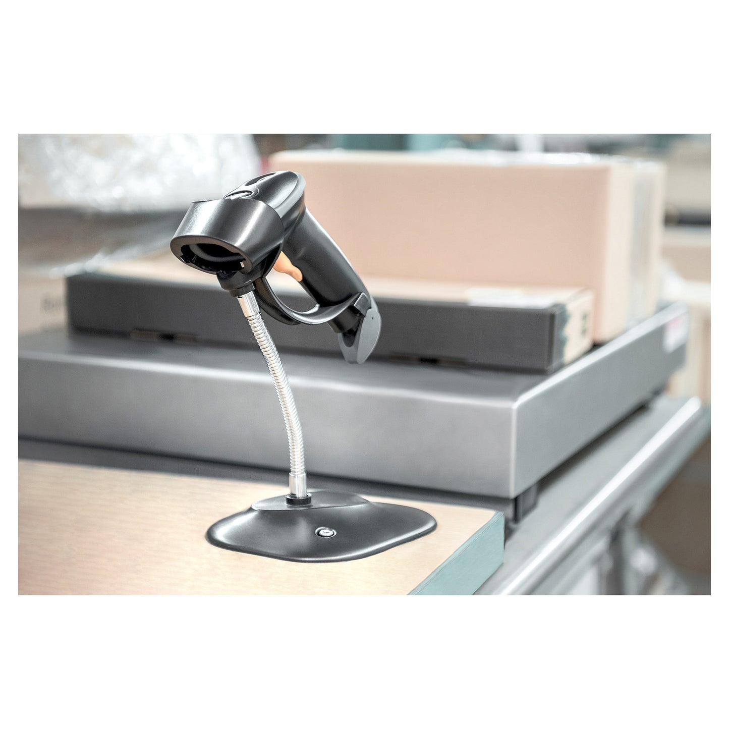 DIGITUS Barcode Handscanner 1D/2D Bluetooth QR-Code grau