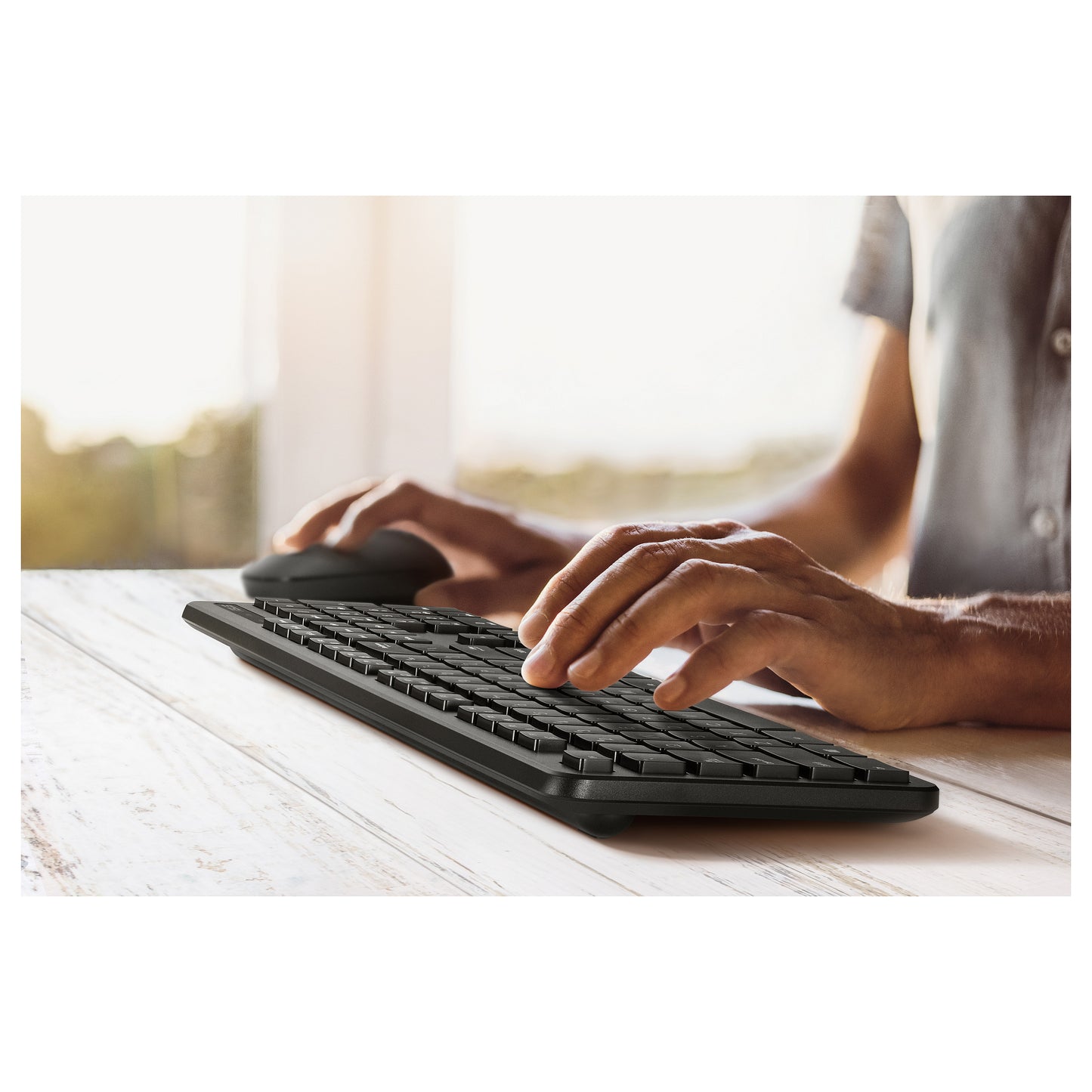 ASUS CW100 Tastatur-Maus-Set black