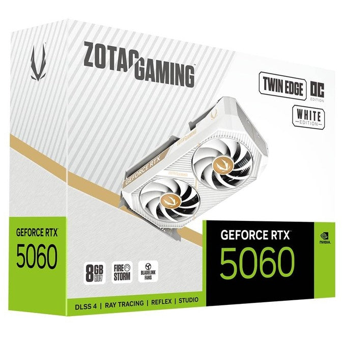 RTX 5060 8GB Zotac Twin Edge OC GDDR7 White